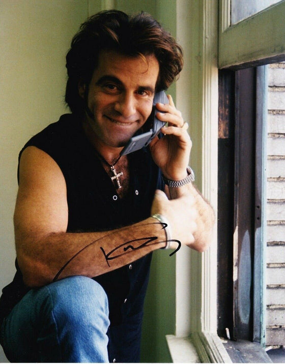 Tico Torres SIGNED 10X8 Photo Bon Jovi AFTAL COA (A3)