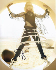  Emma Stone Signed 10X8 Photo SEXY IMAGE AFTAL COA (7205)