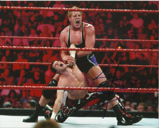 JACK SWAGGER SIGNED 10X8 PHOTO (WWE) AUTOGRAPH AFTAL COA (7101)
