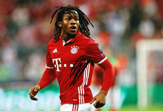 Renato Sanches SIGNED 12X8 PHOTO BAYERN MUNICH & Portugal AFTAL COA (9128)