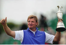  Ernie Els Genuine Hand Signed 12x8 Photo Open Championship 2012 (3158)