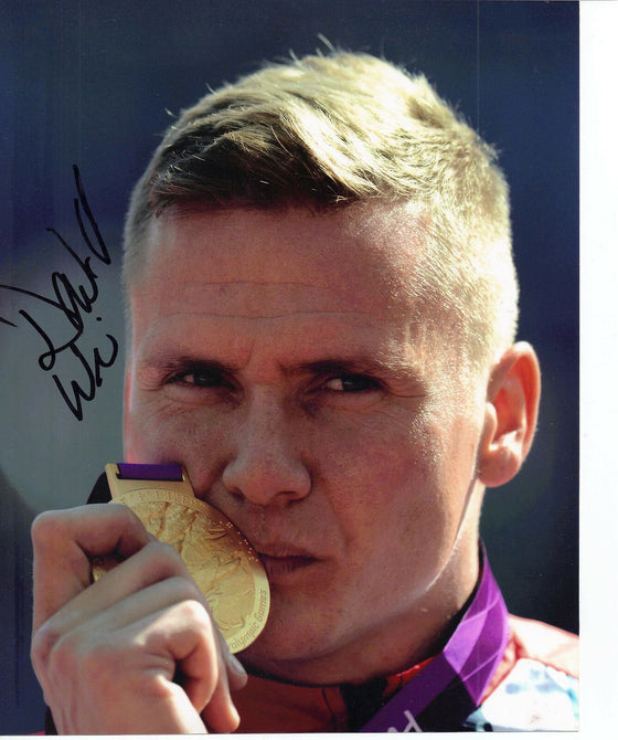 David Weir Genuine Hand Signed 10x8 Photo LONDON 2012 PARALYMPICS
