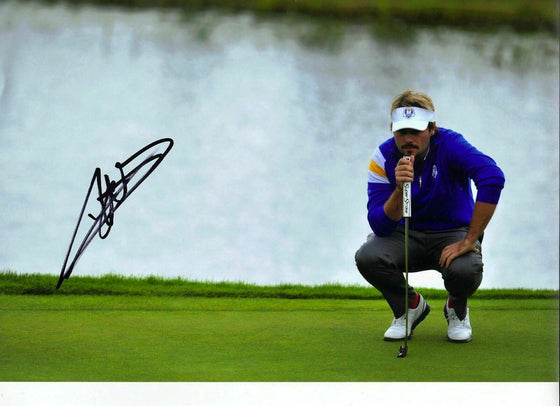 Victor Dubuisson Original Hand Signed Autograph 12X8 Photo 2014 RYDER CUP (3164)
