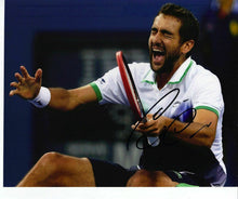  Marin Cilic Genuine Hand Signed Autograph 10X8 Photo 2014 U.S Open (A)