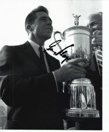  Gary Player Signed 10X8 Photo 9 Time Major Winner AFTAL COA (3057)