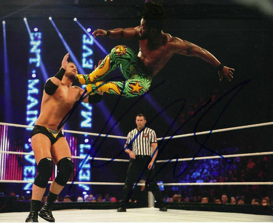 Kofi Kingston - 10X8 SIGNED PHOTO (WWE) AUTOGRAPH The New Day COA AFTAL (7107)