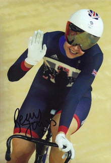  Rebecca "Becky" James GENUINE Hand Signed 12X8 Photo OLYMPICS RIO 2016 (A)