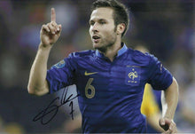  Yohan Cabaye Signed 12X8 Photo France CRYSTAL PALACE Signature AFTAL COA (1664)