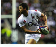  Ben Youngs Signed 10X8 LEICESTER Lions & England Rugby AFTAL COA (2363)
