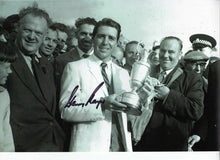  Gary Player Genuine Hand Signed 12X8 Photo Open Championship AFTAL COA (3147)