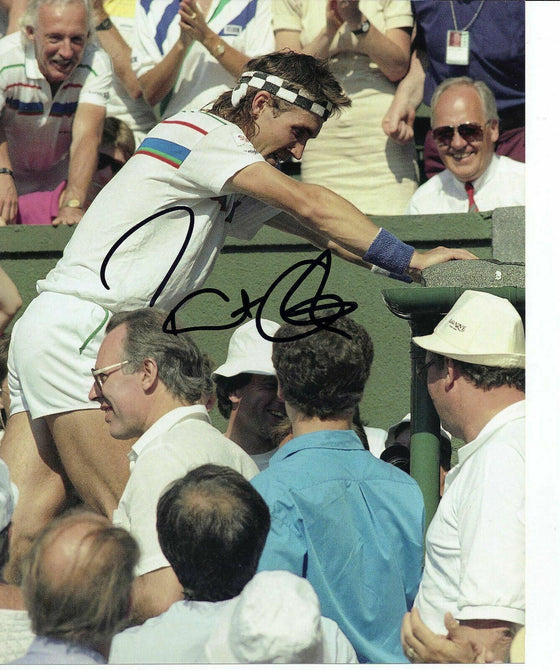 Pat Cash Genuine Hand Signed Autograph In Person 10x8 Photo