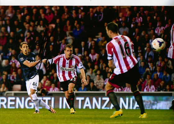 Adnan Januzaj Signed 12X8 Photo Manchester United AFTAL COA (1638)