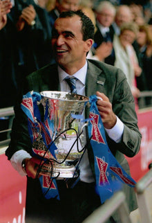  Roberto Martinez Genuine Hand Signed Autograph 12X8 Photo Fa Cup Wigan (1853)