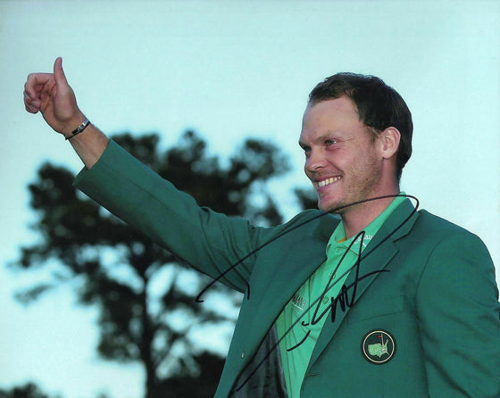 Danny Willett Signed 10X8 Photo 2016 MASTERS AFTAL COA (3017)