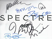  SPECTRE SIGNED 10X8 PHOTO BY 8 CAST MEMBERS DANIEL CRAIG JAMES BOND 007 (5101)