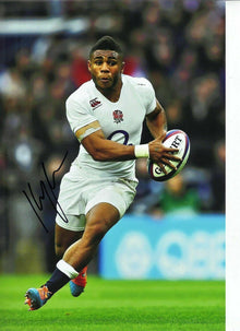  Kyle Eastmond Genuine Signed Photo 12X8 BATH & ENGLAND RUGBY WITH PROOF (2228)