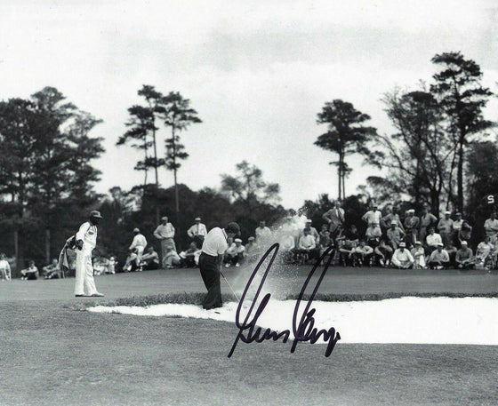 Gary Player Signed 10X8 Photo 9 Time Major Winner AFTAL COA (3033)