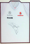 Jenson Button Signed Mclaren Shirt