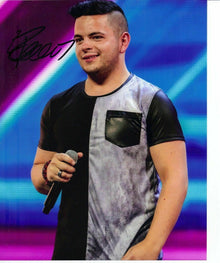 Paul Akister Hand Signed X Factor Music Photo