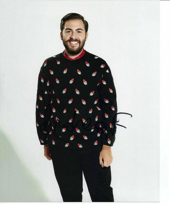 Andrea Faustini Hand Signed X Factor Music 10X8 Photo