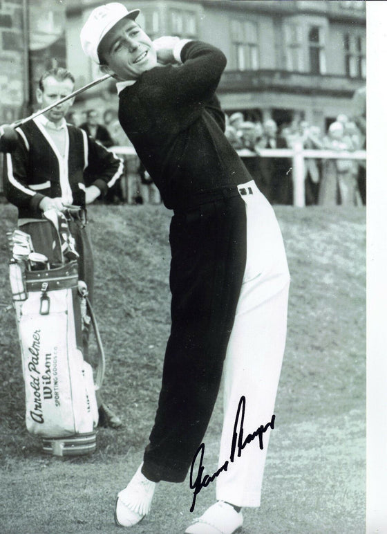 Gary Player Genuine Hand Signed 12X8 Photo Golf Legend (3117)