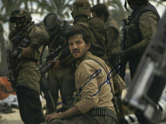 Diego Luna Signed 10X8 Photo Rogue One: A STAR WARS Story AFTAL COA (5623)