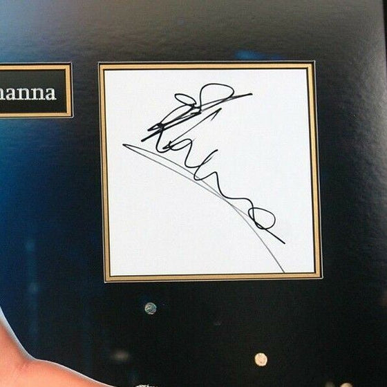 Rhianna Signed Giant Photo Mount Board Genuine Signature AFTAL COA (A)