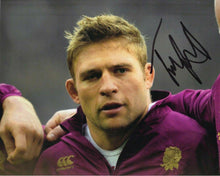  Tom YOUNGS Signed 10X8 LEICESTER Lions & England Rugby (2359)