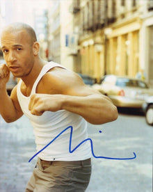 Vin Diesel Signed 10X8 Photo The Fast and the Furious AFTAL COA (7263)
