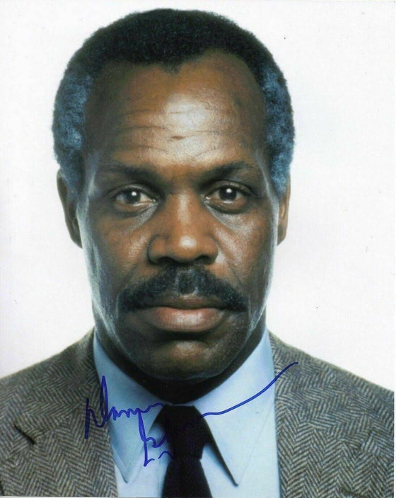 Danny Glover SIGNED 10X8 Photo Lethal Weapon AFTAL COA (7323)