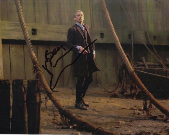 Peter Capaldi Signed 10X8 Photo DR WHO Genuine Autograph AFTAL COA (7349)
