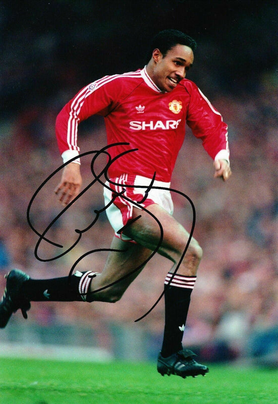 Paul Ince Signed 12X8 Photo MANCHESTER UNITED AFTAL COA (9067)