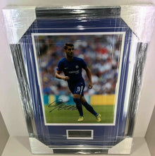  Alvaro Morata Signed 11X14 Framed Photo CHELSEA FC AFTAL COA (A)