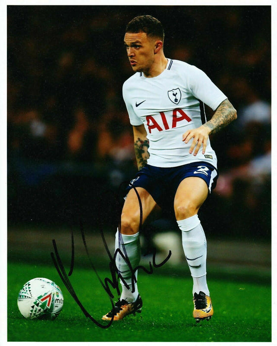 Kieran Trippier Signed 10X8 Photo SPURS Tottenham Hotspur AFTAL COA (1133)