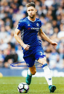  Gary Cahill Signed 12X8 PHOTO CHELSEA F.C AFTAL COA (9071)