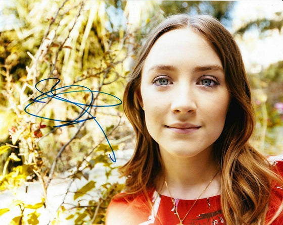 Saoirse Ronan Signed 10X8 Photo GENUINE Signature SEXY AFTAL COA (5535)