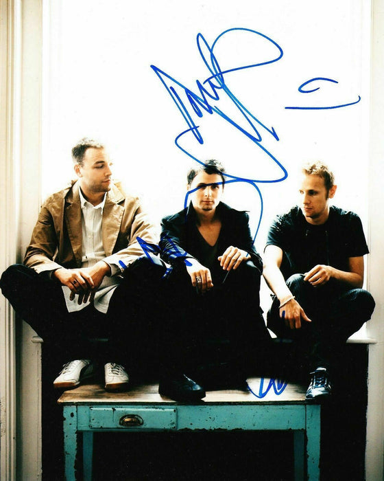 Muse Signed 10X8 Photo Genuine Signature AFTAL COA (B)