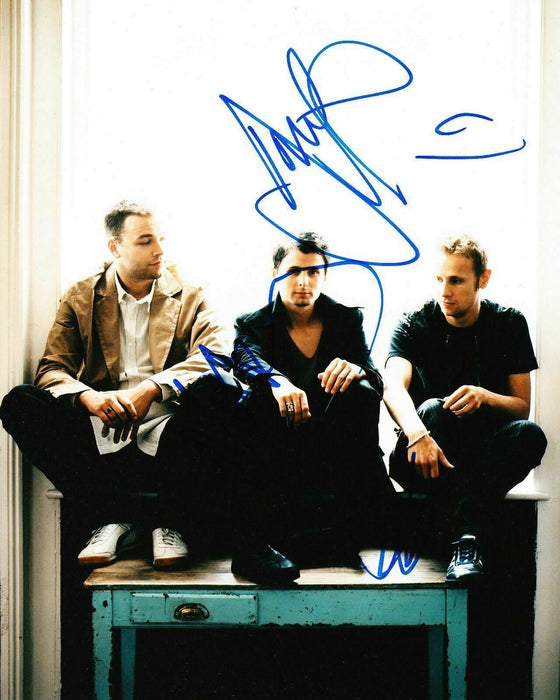 Muse Signed 10X8 Photo Genuine Signature AFTAL COA (B)