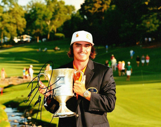 Rickie Fowler Signed 10X8 Photo GENUINE SIGNATURE AFTAL COA (3067)