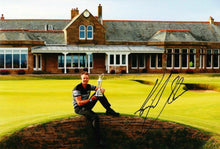  Henrik Stenson Signed 12X8 Photo GENUINE Autograph AFTAL COA (3132)