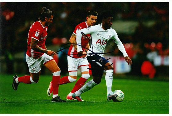 Georges-Kévin N'Koudou Signed 12X8 Photo SPURS Tottenham Hotspur AFTAL COA (1608