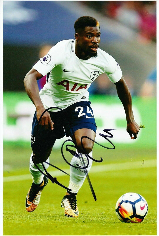 Serge Aurier Signed 12X8 Photo SPURS Tottenham Hotspur AFTAL COA (1646)