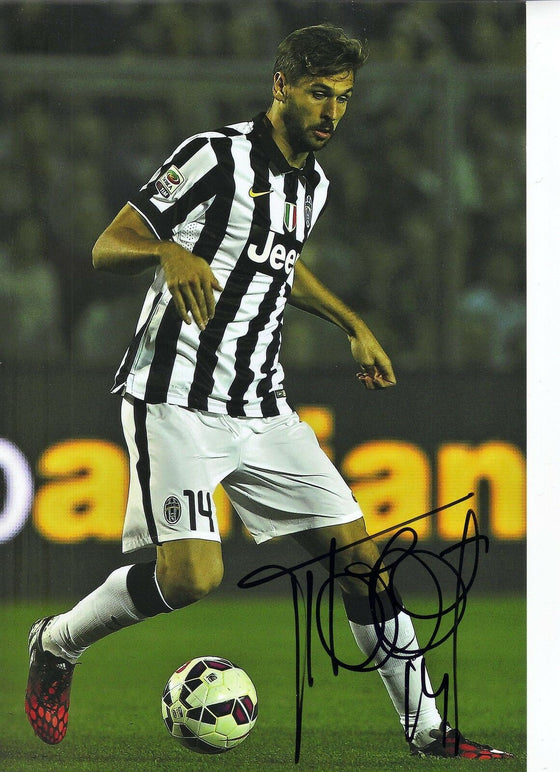 Fernando Llorente Genuine Hand SIgned Juventus 12X8 Photo (1830)