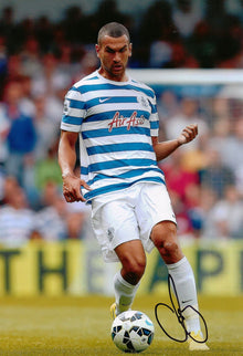  Steven Caulker Hand Signed In Person 12X8 Photo QUEENS PARK RANGERS (1888)