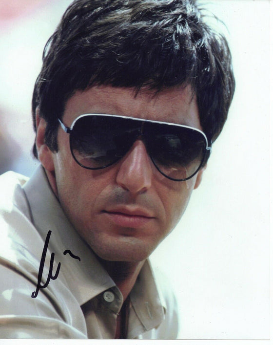 Al Pacino Genuine Hand Signed 10x8 In Person Autograph SCARFACE (5154)