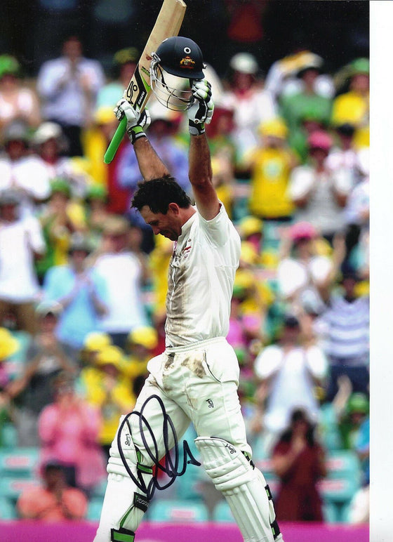 Ricky Ponting Signed 12X8 Photo Cricket Australia Genuine AFTAL COA (2584)