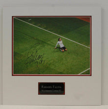  Radamel Falcao Genuine Hand Signed Manchester United MOUNTED PHOTO