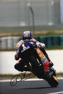  Mick Doohan Signed 12X8 Photo HONDA AFTAL COA (3563)