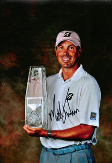  Matt Kuchar Genuine Hand Signed 12X8 Photo (3100)