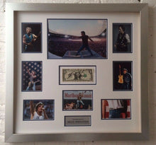  Bruce Springsteen FRAMED Autograph Signed "One Dollar Bill" AFTAL COA (B)